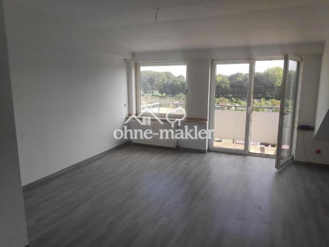 Helle 3 Zimmer Wohnung mit Balkon und weitem Grünblick in Duisburg Meiderich