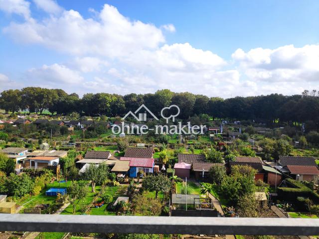 Helle 3 Zimmer Wohnung mit Balkon und weitem Grünblick in Duisburg Meiderich