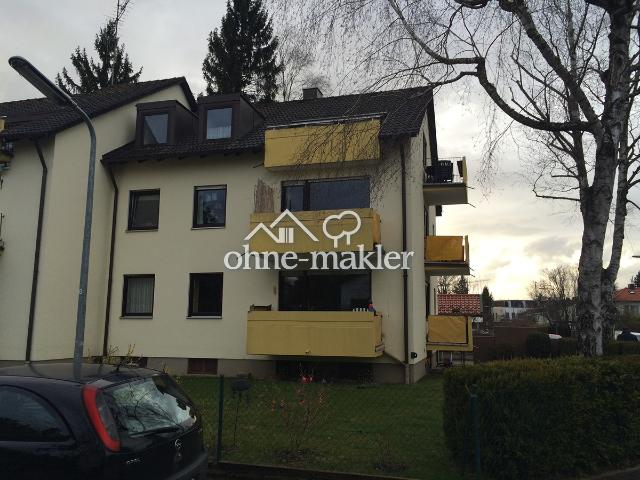 Helle 3 Zimmer Wohnung mit Dachterrasse und Bergblick in München Fasangarten – demnächst bezugsfrei