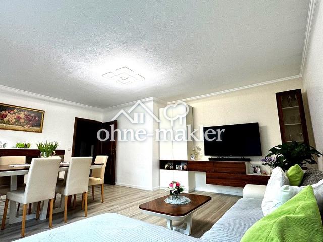 Helle 3 Zimmer Wohnung mit großem Balkon, Aufzug und Stellplatz in Heidelberg Rohrbach