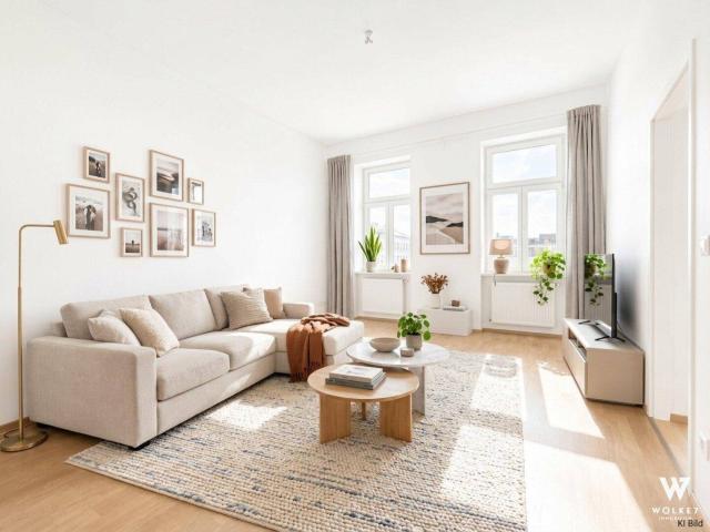 Helle 3 Zimmer Wohnung mit großem Balkon in zentraler Lage | U1 fußläufig & nähe Hauptbahnhof
