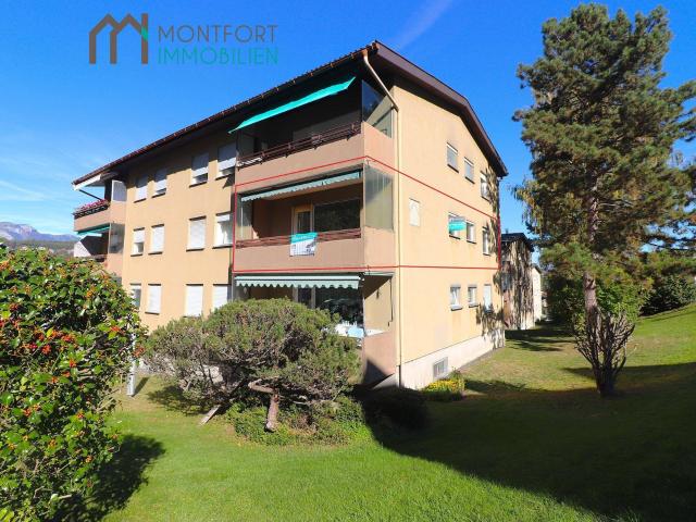 Helle 3 Zimmer Wohnung mit großzügigem Balkon in Feldkirch Tisis – ideal für Starter und Grenzgänger!