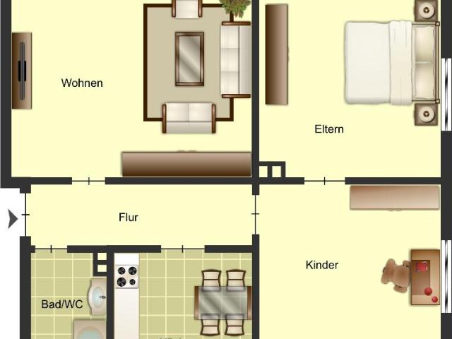 Jetzt frei! 3 Zimmer Wohnung in Höxter Höxter