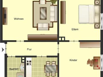 Jetzt frei! 3 Zimmer Wohnung in Höxter Höxter