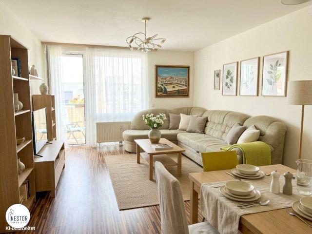 Helle 3 Zimmer Wohnung mit Loggia | Nähe Vetmeduni