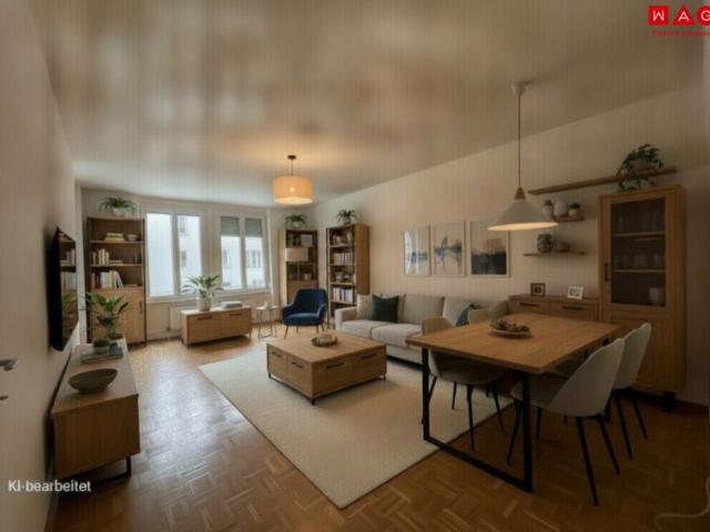 Helle 3 Zimmer Wohnung mit Loggia und Grünblick in Linz/Ebelsberg