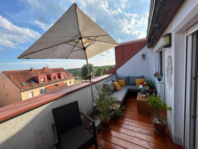 Helle 3 Zimmer Wohnung mit Panoramabalkon in Bad Tatzmannsdorf zu vermieten