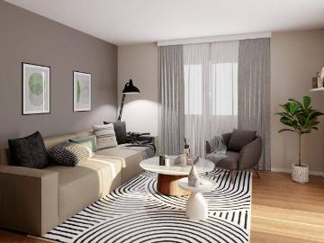Helle 3 Zimmer Wohnung mit Südbalkon und Fußbodenheizung