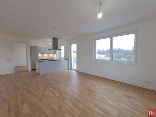 Helle 3 Zimmer Wohnung, Balkon mit Blick