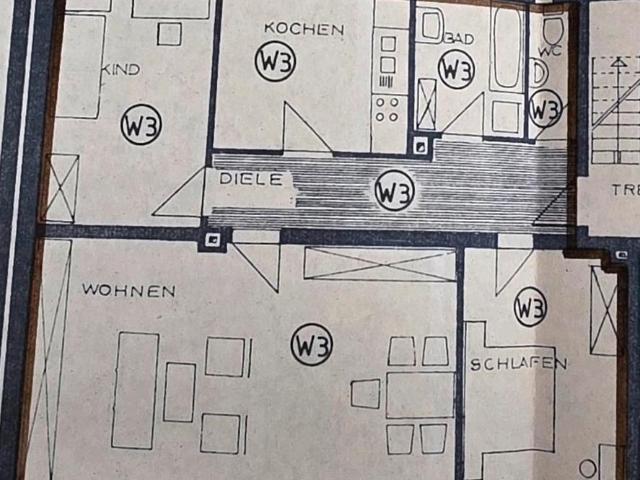 Helle 3 Zimmer Wohnung ca.90 qm Privatverkauf