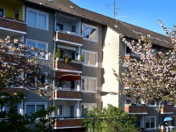 Helle 3 Zimmer Wohnung im Grünen mit Balkon / 2.OG li