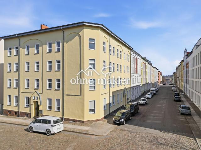 Helle 3 Zimmer Wohnung im 1. Obergeschoss mit Balkon in Eberswalde WE3