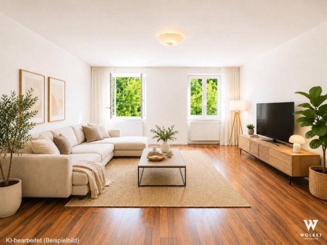Helle 3 Zimmer Wohnung in absoluter Ruhelage mit traumhaftem Grünblick in 1230 Wien | Sehr gepflegter Gemeinschatsgarten