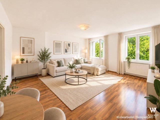 Helle 3 Zimmer Wohnung in absoluter Ruhelage mit traumhaftem Grünblick in 1230 Wien | Sehr gepflegter Gemeinschatsgarten