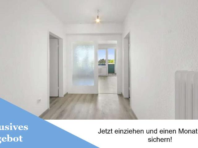Helle 3 Zimmer Wohnung in ruhiger Lage! 1 Monat mietfrei!