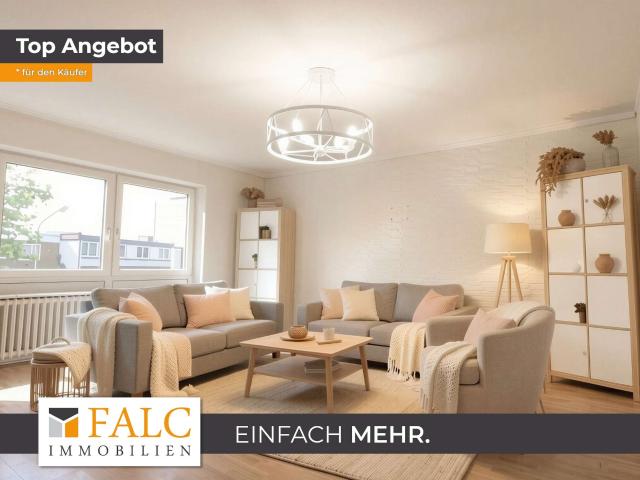 Helle 3 Zimmer Wohnung zum Modernisieren in guter Lage