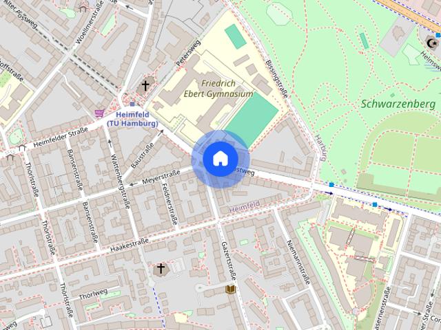 Helle 3 Zimmer Wohnung zur Miete in Hamburg Harburg Wentzel Dr