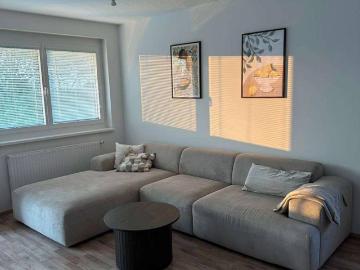 Helle 3 Zimmer Wohnung 76 m² mit Balkon & Parkplatz | ruhige Lage