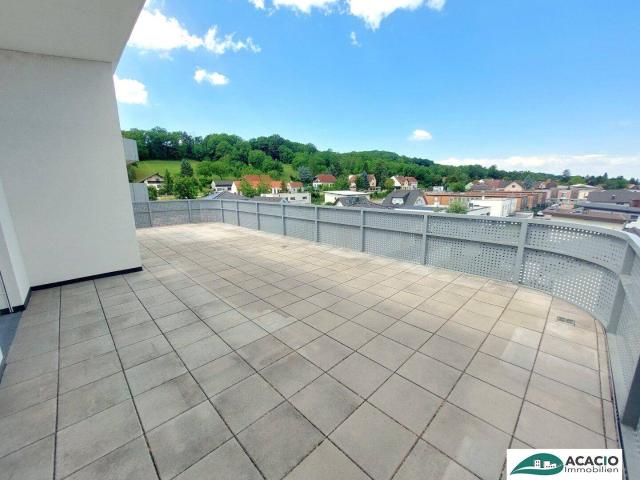 helle 3 Zimmer Dachgeschoßwohnung mit großzügiger Terrasse im Wohnpark Tullnerfeld im Grünen wohnen, aber in der Stadt arbeiten Tiefgaragenplatz optional möglich!