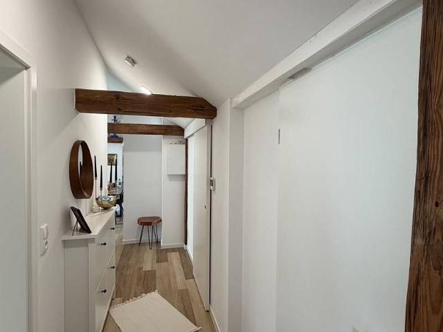 Helle 3 Zimmer Dachgeschosswohnung mit moderner Küche und Garage in Kulmbach