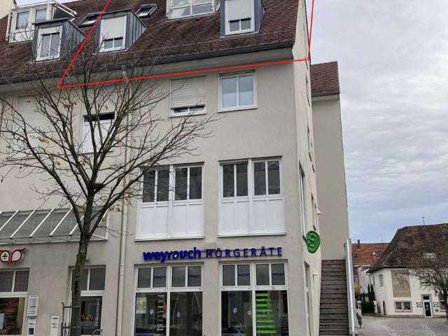 Helle 3 Zimmer Maisonette Wohnung im 3. OG mit Aufzug in Landau Stadt