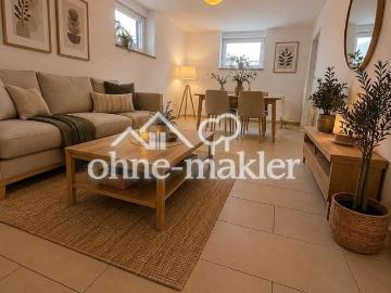 Helle 3 Zimmer Souterrainwohnung mit Stellplatz