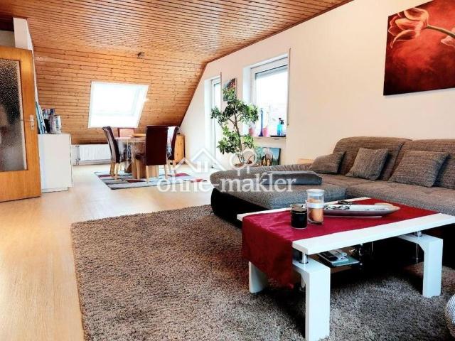Helle 3 ZKB Wohnung in bester Lage von Dudenhofen mit offenem Essbereich, Badewanne und Süd Balkon