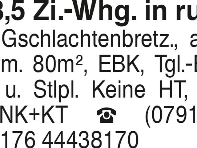 Helle 3,5 Zi.WHG