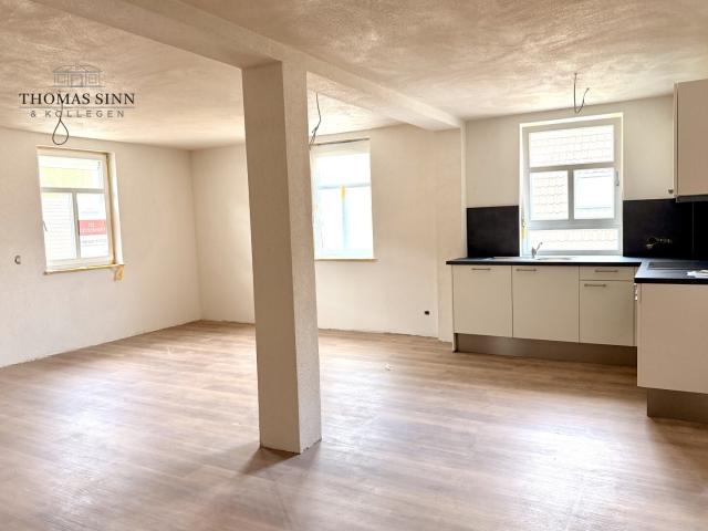 Helle 3,5 Zimmer Wohnung im 1. OG mit Stellplatz – modernes Wohnen trifft auf einzigartiges Fachwerk