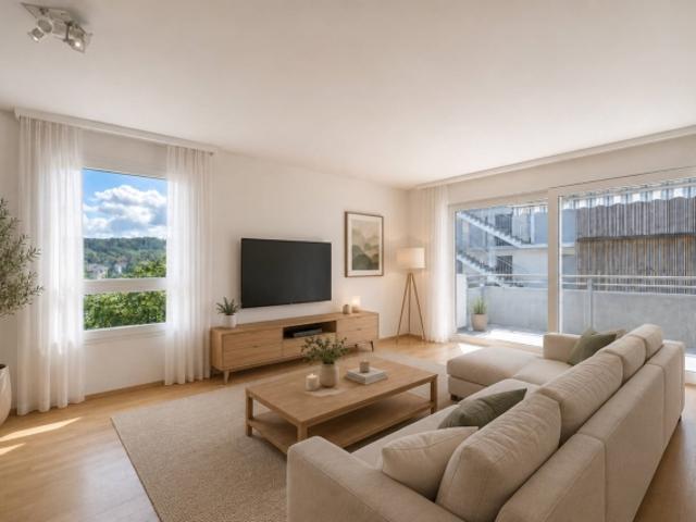 Helle 3,5 Zimmer Wohnung. In der Nähe aller Annehmlichkeiten