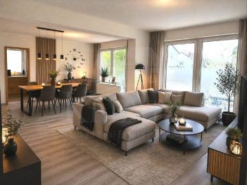 Helle 3,5 Zimmer Wohnung mit großer Terrasse & 2 Stellplätzen