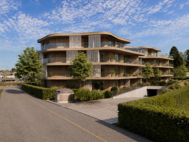 Helle 3,5 Zimmer Wohnung mit 52 m² großem Balkon
