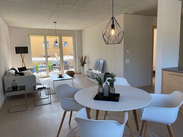 Helle 3.5 Zimmerwohnung mit Gartenblick