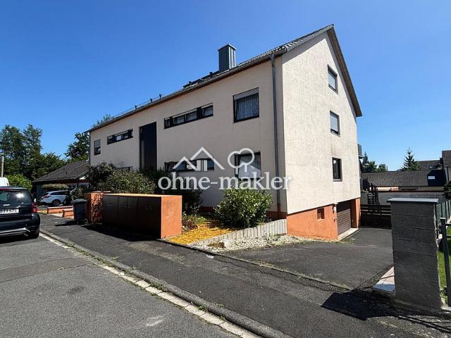 4 Zimmer Erdgeschosswohnung mit Balkon, Garage und Gartennutzung in ruhiger Lage, Haibach