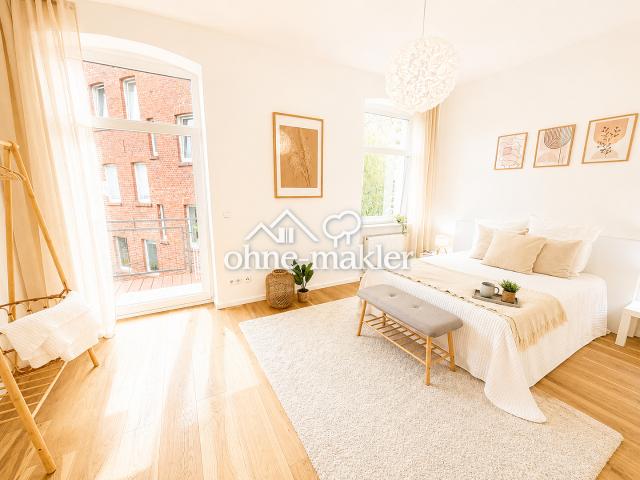 Helle und gemütliche 2 Zimmer Wohnung mit Balkon / Erfurt Andreasvorstadt / Sofort bezugsfrei