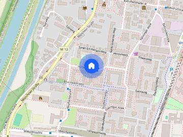 helle und freundliche 3 Zimmerwohnung im Grünen