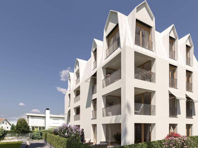Helle und sonnige 3 Zimmer Wohnung mit ca. 190 m² Garten im Dornbirner Oberdorf