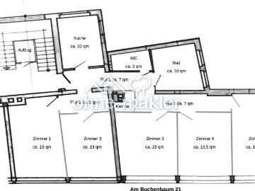 Helle WG Wohnung mit Weitblick in zentraler Lage