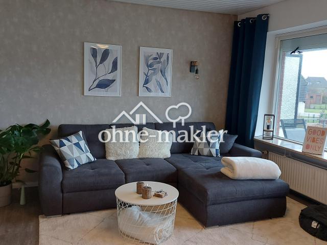 Helle Wohnung mit Balkon direkt am Deich 2,5 Zimmer, 61qm