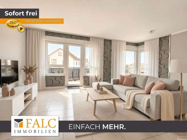 Helle Wohnung mit fußläufig guter Anbindung, West Balkon und Tiefgaragenstellplatz