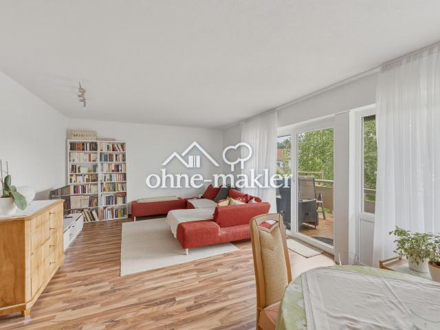 Helle Wohnung mit Südbalkon und Einzelgarage