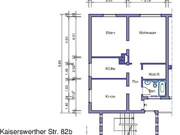 Helle Wohnung im Duisburger Süden