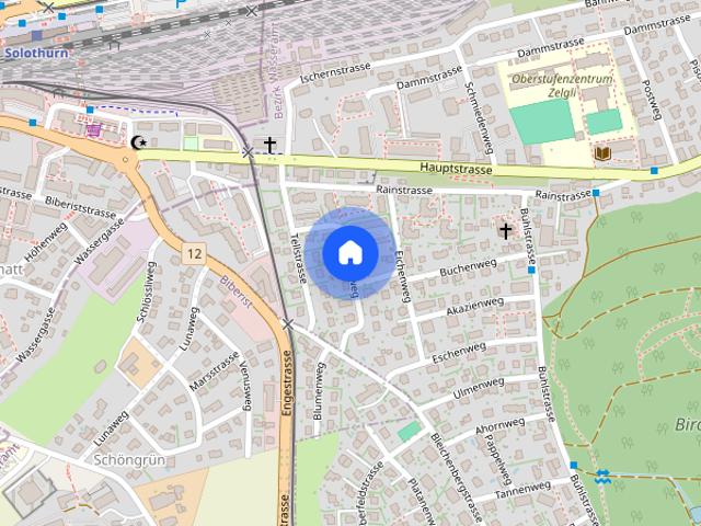 Helle Wohnung im ruhigen Birchiquartier. Neuer Mieter per 01.11.2026 gesucht