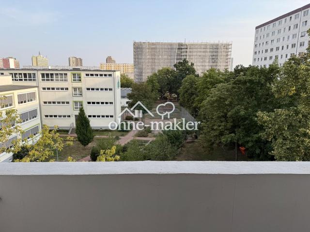 Helle Wohnung in Halle: Sonnige 3 Zimmer Wohnung mit Südbalkon – frisch renoviert, neue Dusche!