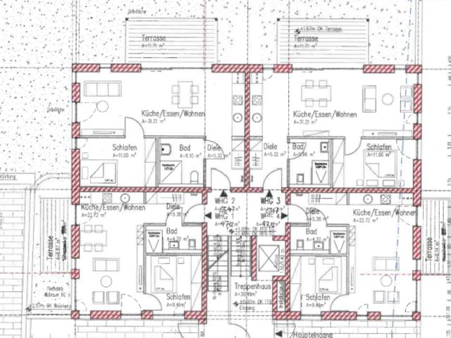 Helle altersgerechte Wohnung im KFW 40 Energiesparhaus Nähe Porta Nigra
