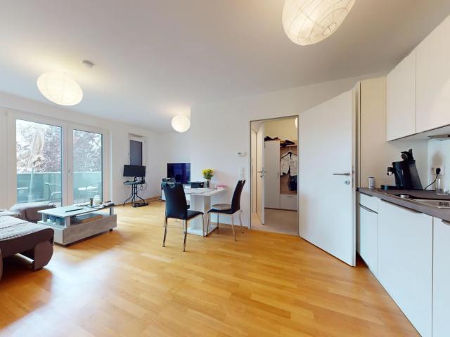 Helle Balkonwohnung in absoluter Ruhelage beim Nationalpark Donau Auen!