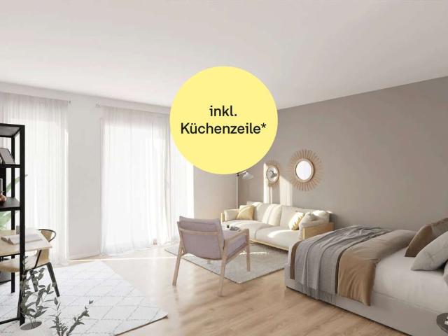 Helle barrierefreie Wohnung mit Balkon im Dachgeschoss