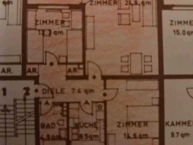Helle charmante 3 Zimmer Wohnung in Lankwitz