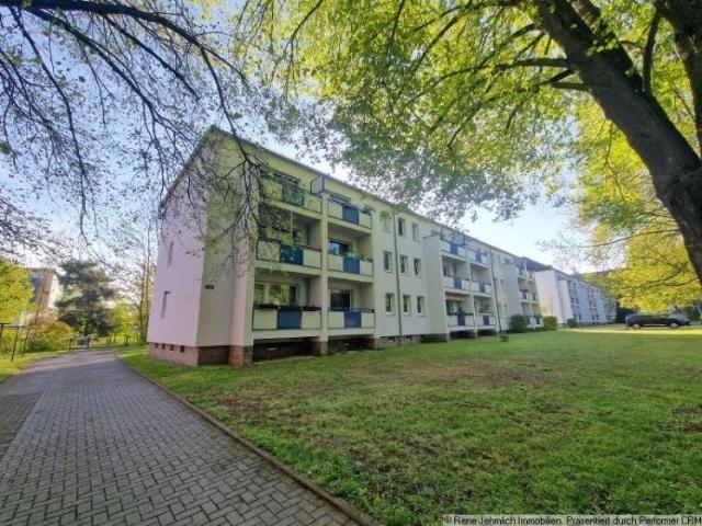 Helle Dachgeschosswohnung mit Balkon und Blick ins Grüne in Reichenbrand
