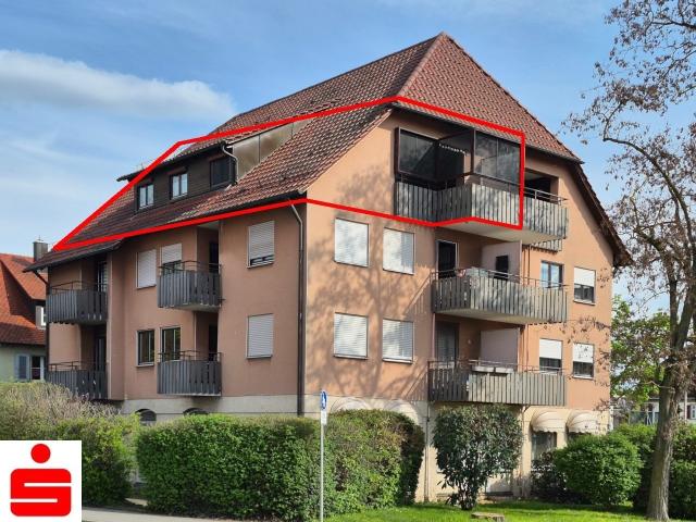 Helle Dachgeschosswohnung in unmittelbarer Nähe zur Öhringer Stadtmitte